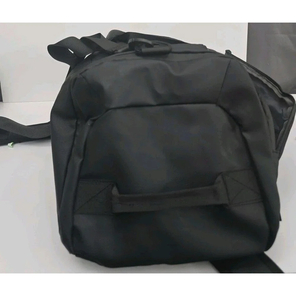 Black Convertible Duffel Backpack